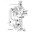 Hotpoint CSX20BABAAD refrigerator cabinet parts diagram