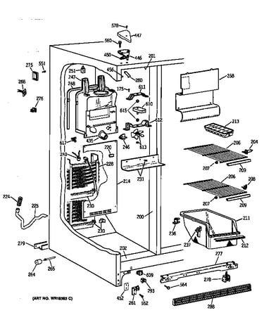 Freezer section