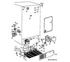 GE MSX25DPBAAA unit parts diagram