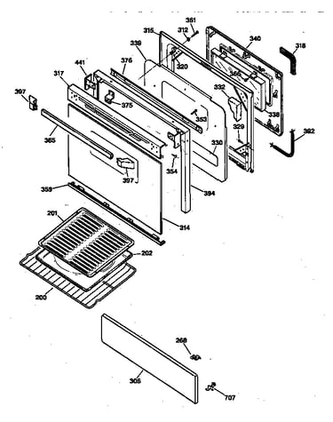 Door & drawer parts