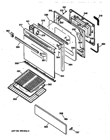 Door & drawer parts