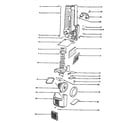 Eureka 6426BT unit parts diagram