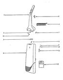 Handle and bag housing