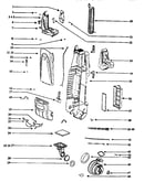 Handle and bag housing