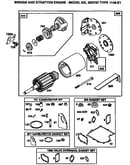 Motor and drive starter