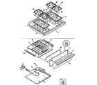 Kenmore 79075711891 top/drawer diagram