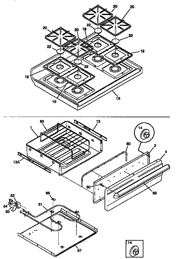 Top/drawer