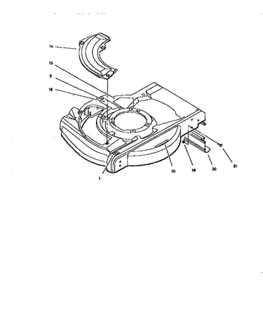 Cover assembly (for 10227 only)