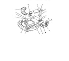 Lawn-Boy 10304-7900001 AND UP cover assembly (for 10304 only) diagram