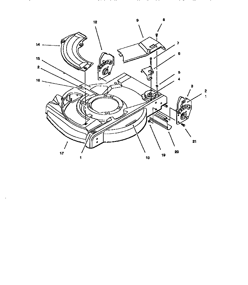 Cover assembly (for 10304 only)