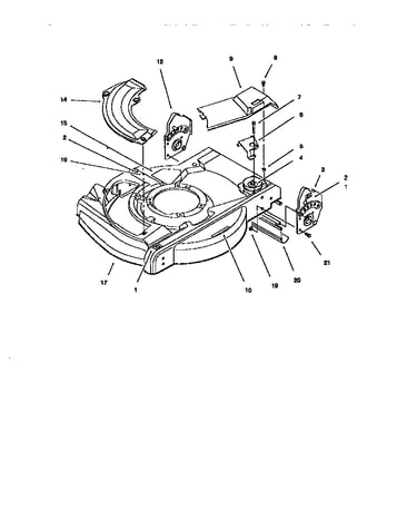 Cover assembly (for 10304 only)