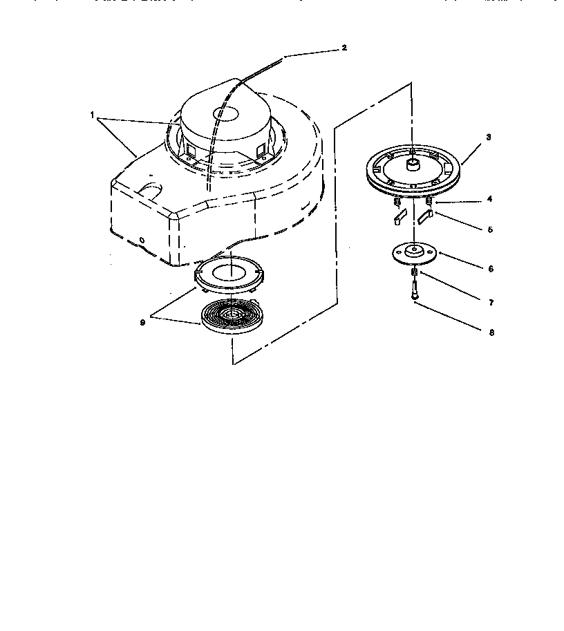 Recoil starter assembly