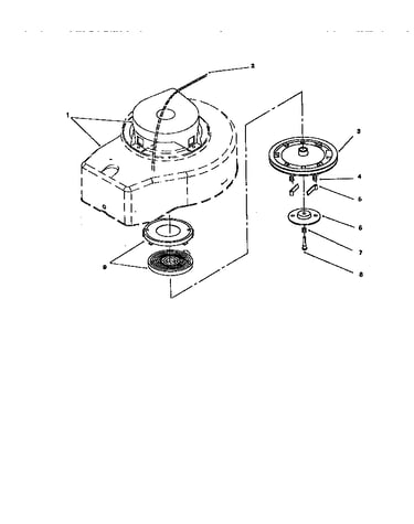 Recoil starter assembly