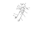 Lawn-Boy 10321-8900001 AND UP handle assembly diagram