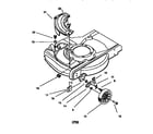 Lawn-Boy 10314-7900001 AND UP mulch plate and wheel assembly diagram