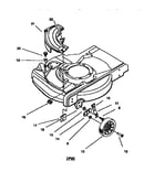 Mulch plate and wheel assembly