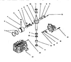 Lawn-Boy 10314-7900001 AND UP engine assembly diagram