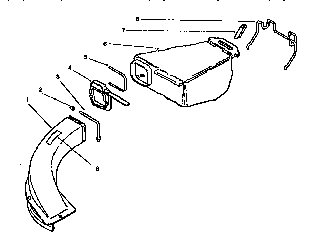 Rear catcher assembly