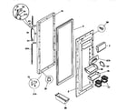 Kenmore 25358682894 refrigerator door diagram