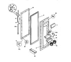 Kenmore 25358687894 refrigerator door diagram