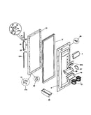Refrigerator door