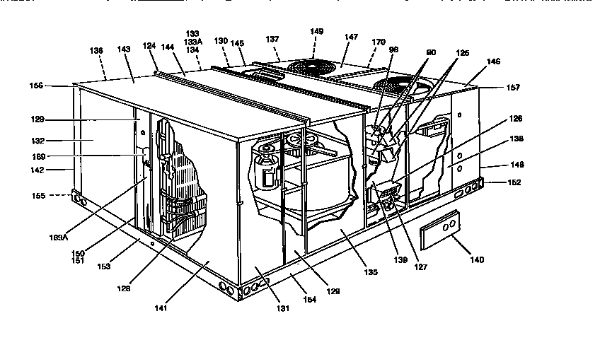 Single package gas/electric unit