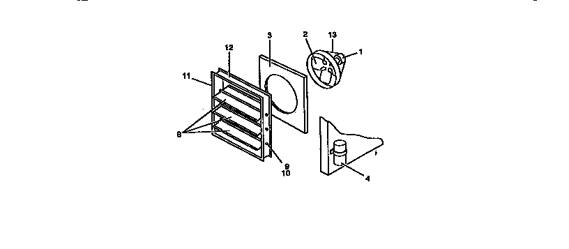 Power exhaust section