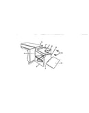 Economizer/motorized damper rain hood assembly (item 1)