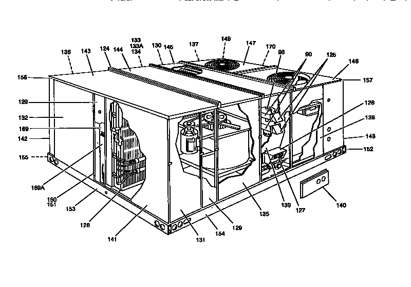 Single package gas/electric unit