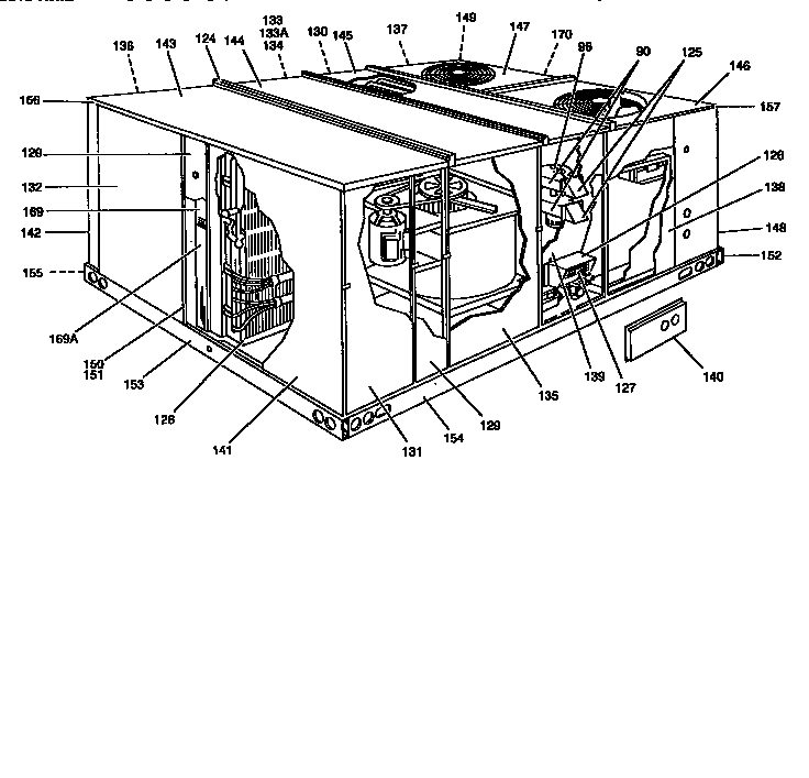 Fig 7-single pkg gas/electric unit