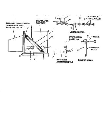 Economizer/motorized damper