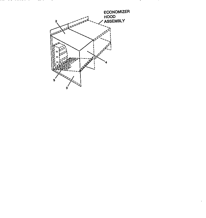 Power exhaust rain hood assembly