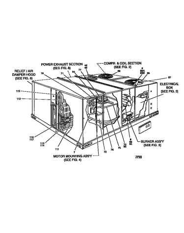 Single package gas/electric unit