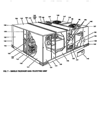 Single package unit