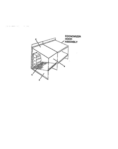 Power exhaust rain hood assembly