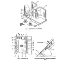 York D2CG180N24058 compressor/electrical and motor mounting diagram