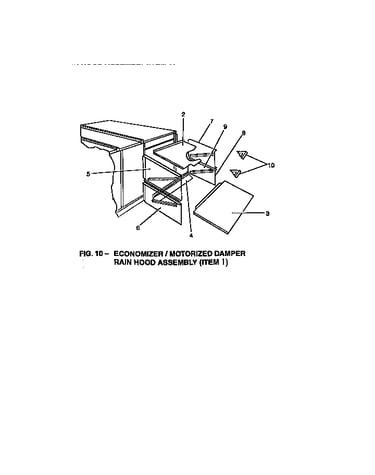 Rain hood assembly