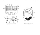 York D2CG180N24046 damper hood and burner assembly diagram