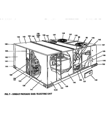 Single package unit
