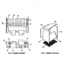 Damper and burner assembly