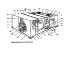 York D2CG180N24025 single package cabinet parts diagram