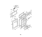 Kenmore 25378137891 door diagram