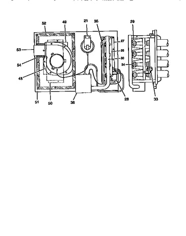 Fig 3 - gas heat section