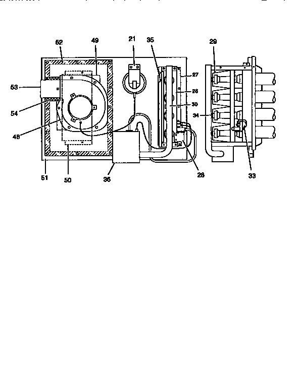 FIG 3 - GAS HEAT SECTION