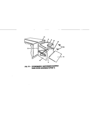 Rain hood assembly