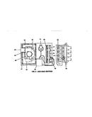 Gas heat section