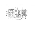 York D1NA036N07225 gas heat section diagram