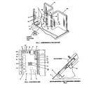 York D2CG240N24058 compressor/electrical and motor mounting diagram