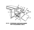 York D2CG240N24058 rain hood assembly diagram