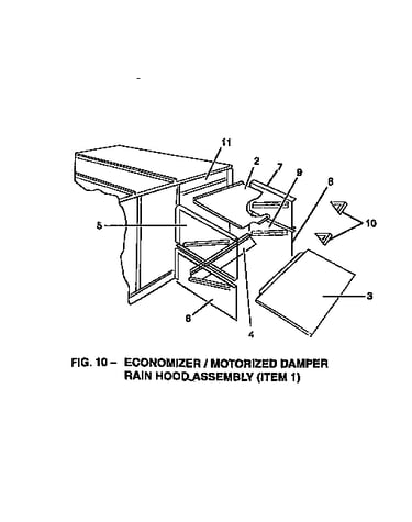 Rain hood assembly